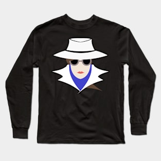 Lady White (cauc): A Cybersecurity Design Long Sleeve T-Shirt